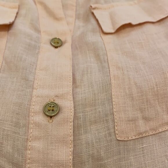 Calvin Klein pink linen shirt. Size Xs. Very good condition - Picture 9 of 10